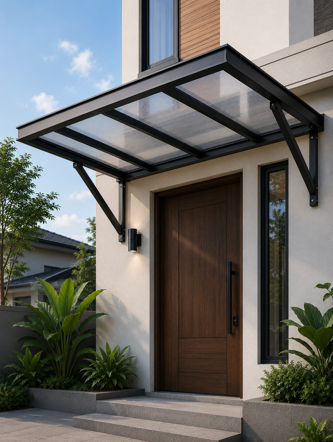 Kanopi Aluminium Minimalis