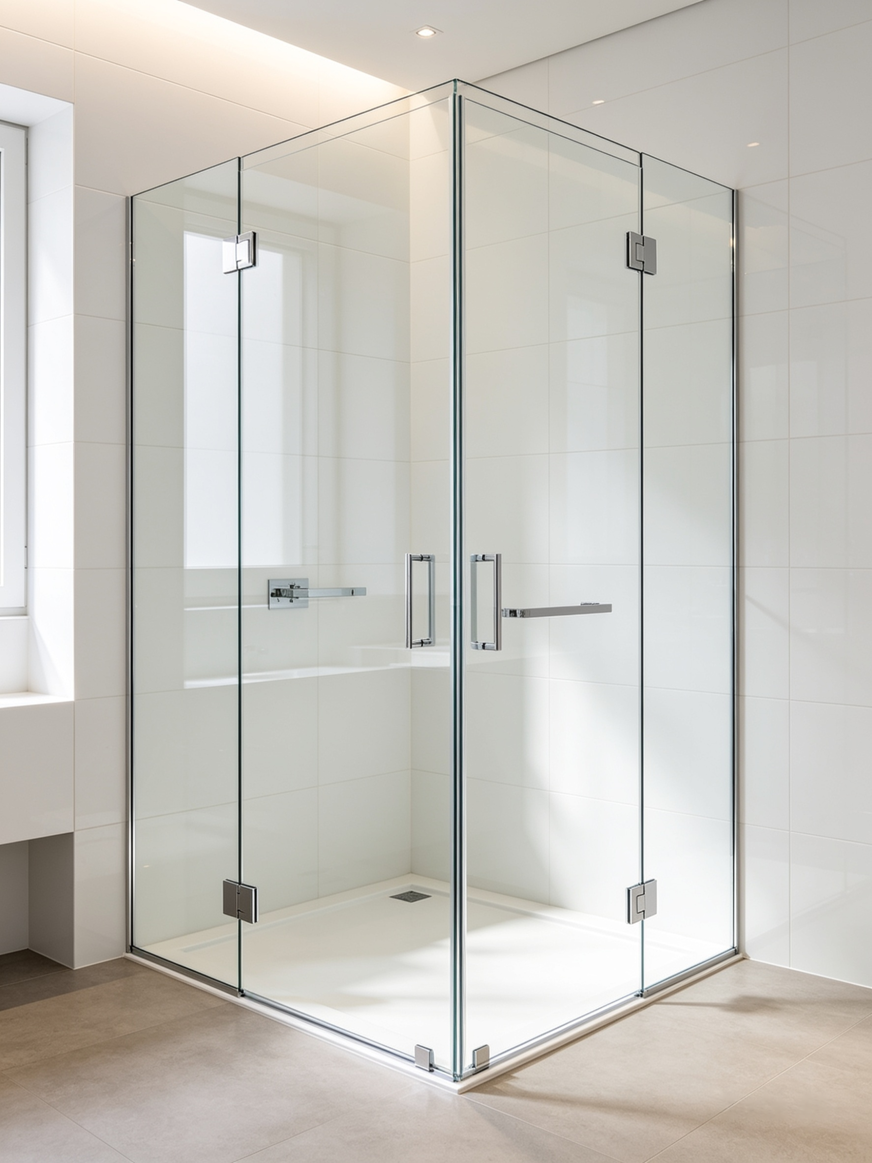 Kaca Shower Frameless
